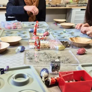 tableau énergétique personnalisé en peinture et minéraux.